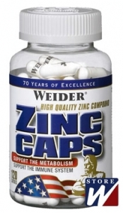 Weider Zinc caps