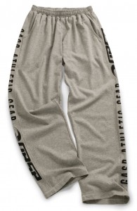 GASP Jersey Training Pant, Grey/Milange