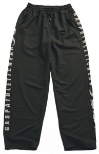 GASP US Mesh Training Pant, Black