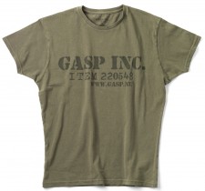 GASP Item Tee, Knaki Green