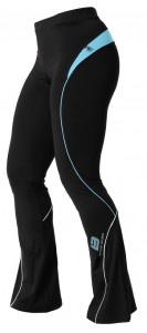 Better Bodies Cherry Hill Jazzpant, Black/AquaBlue