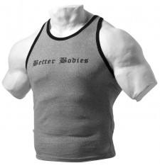 Better Bodies Flex Rib T-Back, Grey/Melange