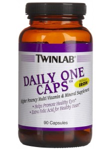 Twinlab Daily One Caps with Iron