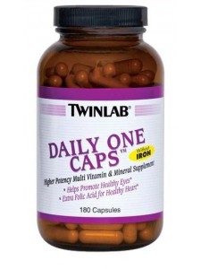 Twinlab Daily One Caps without Iron