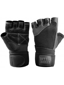 Better Bodies Pro Wrist Wraps, Black