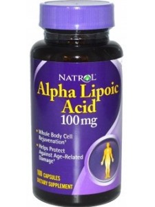 Natrol Alpha Lipoic Acid 100 mg