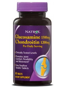 Natrol Glucosamine 1500 mg Chondroitin 1200
