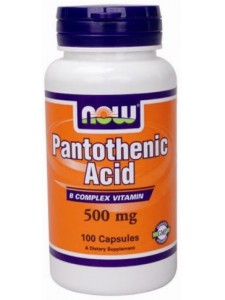 NOW Foods Pantothenic Acid 500 mg