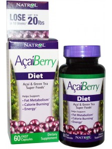 Natrol AcaiBerry Diet 500 mg