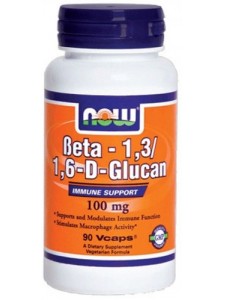 NOW Foods Beta 1.3 / 1.6 D-Glucan 100 mg