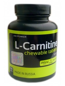 XXI Power Жевательный L-Карнитин