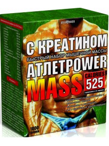 Atlet Power Mass plus creatine