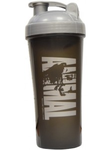 Universal Nutrition Шейкер черно серебристый