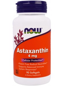 NOW Foods Astaxanthin 4 mg