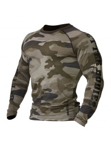 Better Bodies Colorado Flex L/S, Camoprint