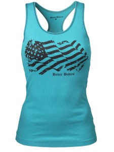 Better Bodies N.Y Rib T-Back, Aqua