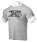 Better Bodies X-Print Tee, GreyMelange