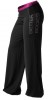 Better Bodies Relaxed Fit Pant, Black/Sangria