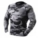 Better Bodies Colorado Flex L/S, Grey Camoprint