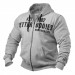 Better Bodies Graphic Hoodie, Greymelange