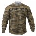 GASP Thermal Gym Sweater, Camoprint