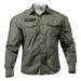 GASP Army Shirt, Washed Khaki