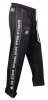 Gorilla Wear Functional Mesh Pant, Black-White