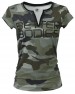 Better Bodies Fitness V-Tee, Camoprint