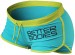 Better Bodies Contrast Hotpants, Aqua Lime