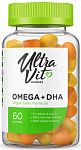UltraVit Gummies Omega + DHA