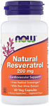 NOW Foods Natural Resveratrol 200 mg