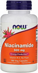 NOW Foods Niacinamide 500 mg
