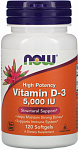 NOW Foods Vitamin D3 5 000 IU