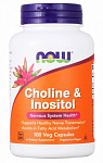 NOW Foods Choline & Inositol 500 mg