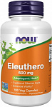NOW Foods Eleuthero 500 mg