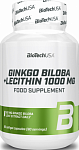 BioTech USA Ginkgo Biloba + Lecithin 1000 mg
